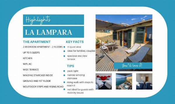La Lampara Sea View Terrace Apartment Main image